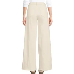 High Waist Jeans mit extraweitem Bein für Damen