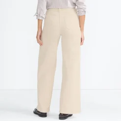 High Waist Jeans mit extraweitem Bein für Damen