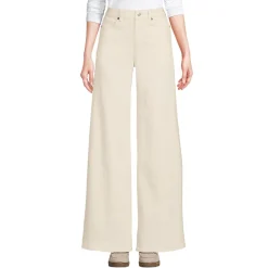 High Waist Jeans mit extraweitem Bein für Damen
