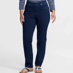 High Waist Straight Knit STARFISH Jeans