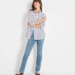 High Waist Straight Knit STARFISH Jeans
