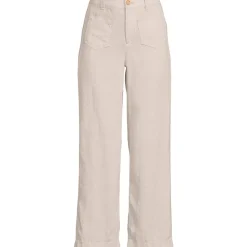 7/8-Hose aus Leinen für Damen