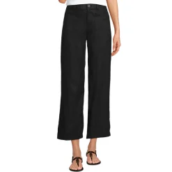 7/8-Hose aus Leinen für Damen