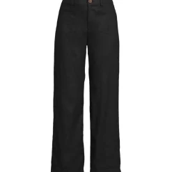 7/8-Hose aus Leinen für Damen