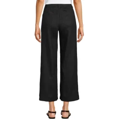 7/8-Hose aus Leinen für Damen