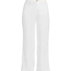 7/8-Hose aus Leinen für Damen
