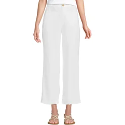 7/8-Hose aus Leinen für Damen