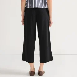 7/8-Hose SPORT KNIT mit weitem Bein für Damen