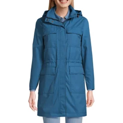 3-in-1-Wachsjacke aus Baumwollmix für Damen