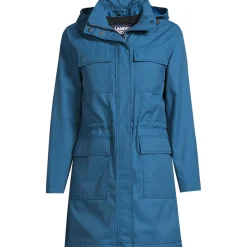 3-in-1-Wachsjacke aus Baumwollmix für Damen