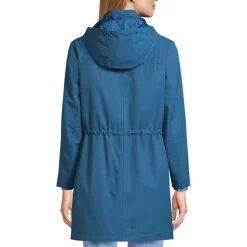 3-in-1-Wachsjacke aus Baumwollmix für Damen