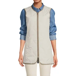 3-in-1-Wachsjacke aus Baumwollmix für Damen