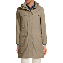 3-in-1-Wachsjacke aus Baumwollmix für Damen