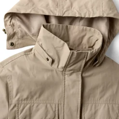 3-in-1-Wachsjacke aus Baumwollmix für Damen