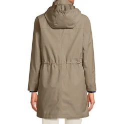 3-in-1-Wachsjacke aus Baumwollmix für Damen