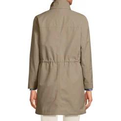 3-in-1-Wachsjacke aus Baumwollmix für Damen