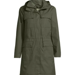 3-in-1-Wachsjacke aus Baumwollmix für Damen