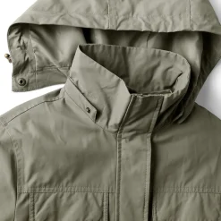 3-in-1-Wachsjacke aus Baumwollmix für Damen