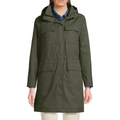 3-in-1-Wachsjacke aus Baumwollmix für Damen