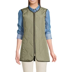 3-in-1-Wachsjacke aus Baumwollmix für Damen