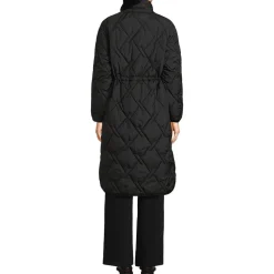 Isolierter Steppmantel mit Kapuze für Damen