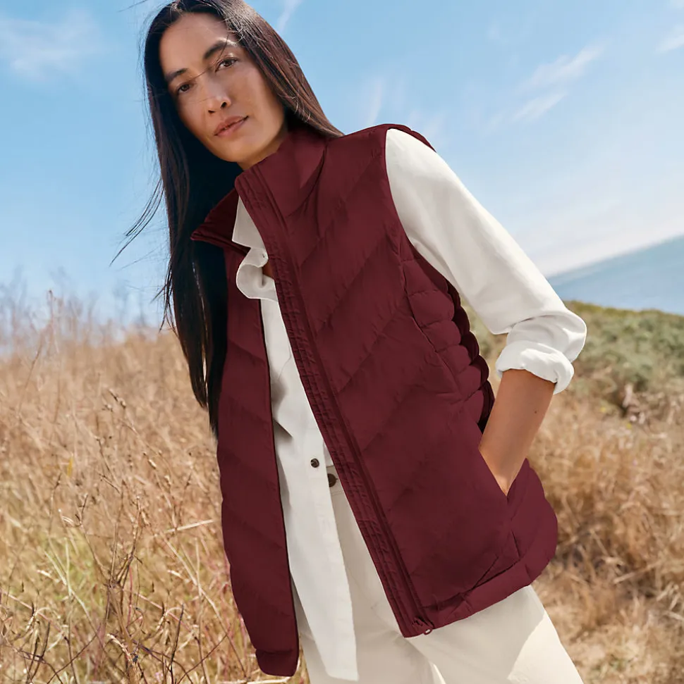 Isolierte Steppweste FeatherFree für Damen