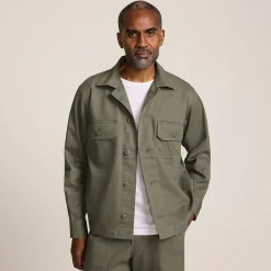 Jacquard-Hemdjacke für Herren