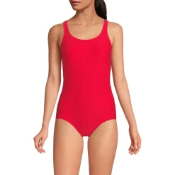 Jacquard Komfort-Badeanzug für Damen