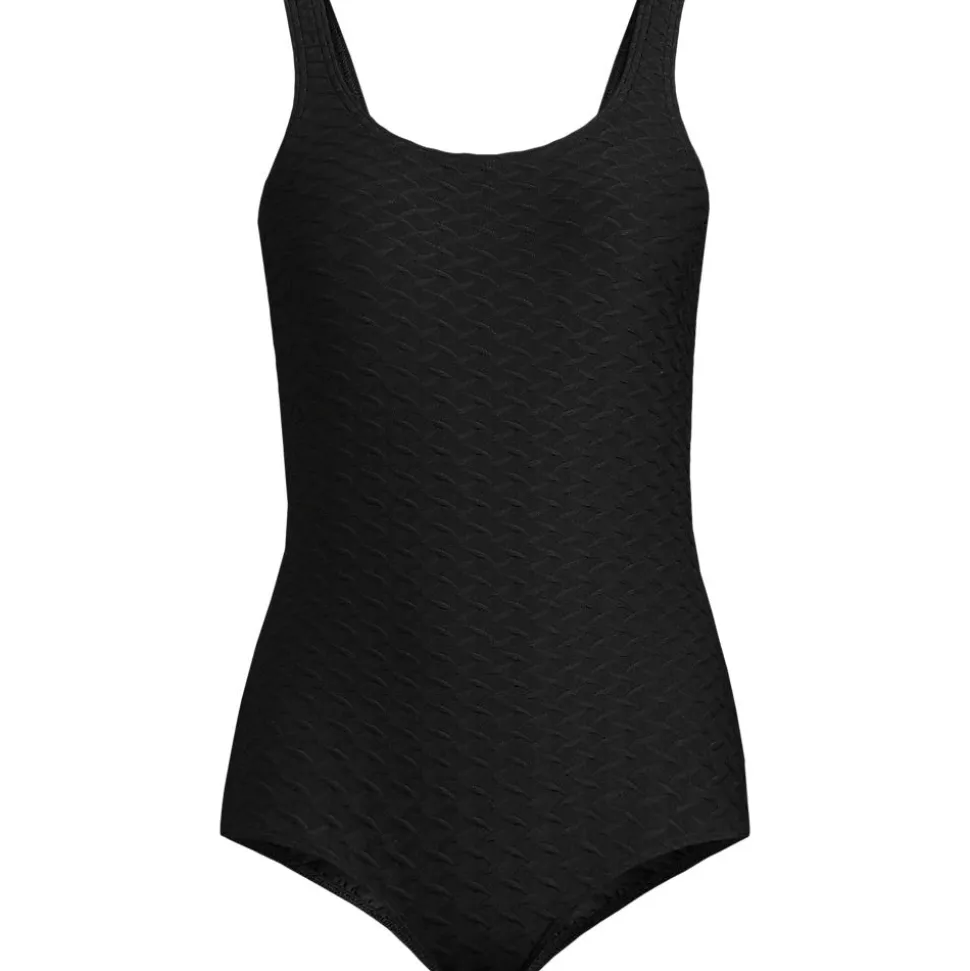 Jacquard Komfort-Badeanzug für Damen