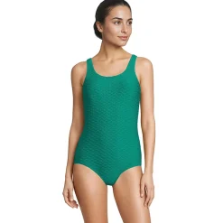 Jacquard Komfort-Badeanzug für Damen