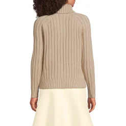 Jacquard-Pullover aus Baumwollmix mit Schneeflocke für Damen