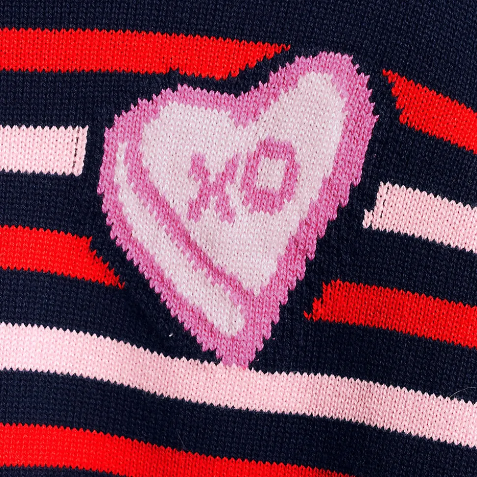 Jacquard-Pullover DRIFTER mit Ballonärmeln für Damen