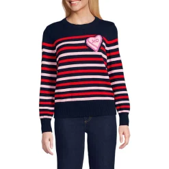 Jacquard-Pullover DRIFTER mit Ballonärmeln für Damen