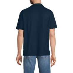 Jacquard-Shirt mit V-Ausschnitt für Herren