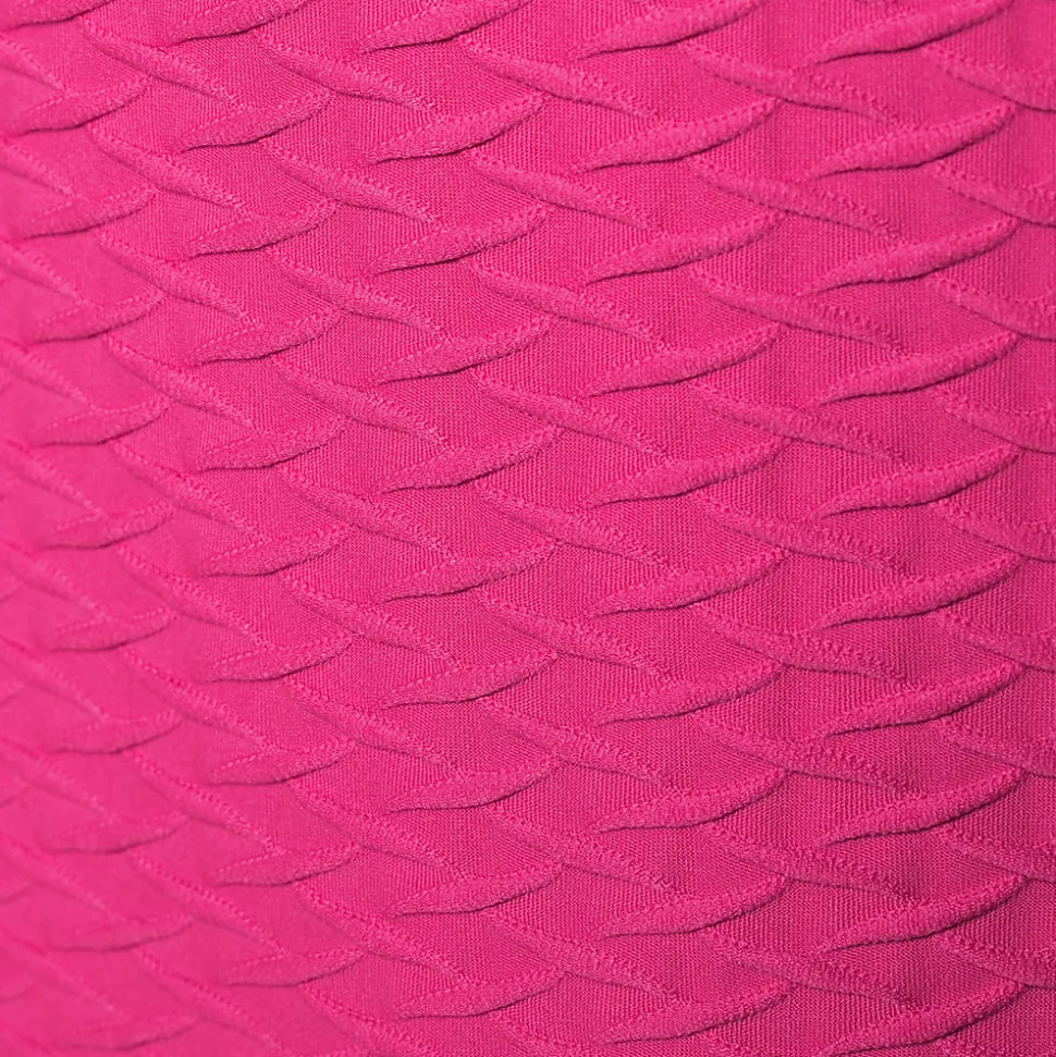 Jacquard Wickel-Tankinitop mit V-Ausschnitt für Damen