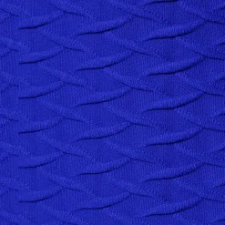Jacquard Wickel-Tankinitop mit V-Ausschnitt für Damen