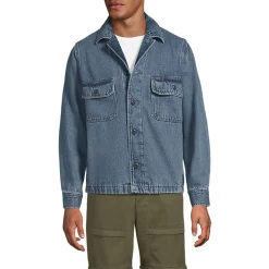 Jeans-Hemdjacke für Herren