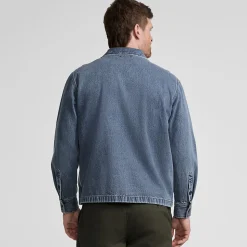 Jeans-Hemdjacke für Herren