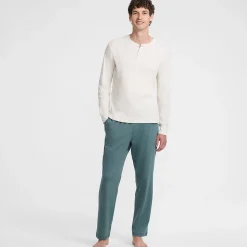 Jersey-Pyjamahose für Herren