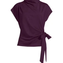 Jerseyshirt mit Knotendetail für Damen