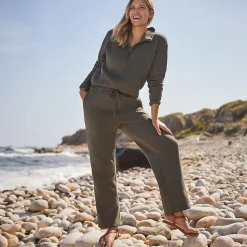 Jogginghose mit geradem Bein SERIOUS SWEATS für Damen