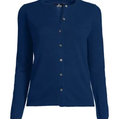 Kaschmir-Cardigan mit rundem Ausschnitt