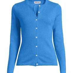 Kaschmir-Cardigan mit rundem Ausschnitt