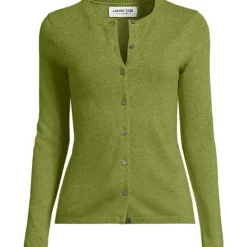 Kaschmir-Cardigan mit rundem Ausschnitt