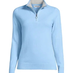 Kaschmir-Pullover mit Reißverschluss für Damen