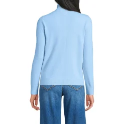 Kaschmir-Pullover mit Reißverschluss für Damen