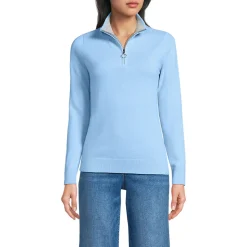 Kaschmir-Pullover mit Reißverschluss für Damen