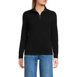 Kaschmir-Pullover mit Reißverschluss für Damen