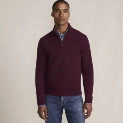 Kaschmir-Pullover mit Reißverschluss für Herren