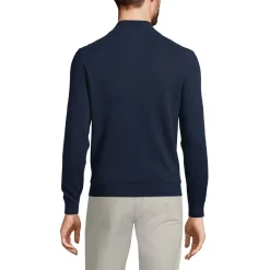 Kaschmir-Pullover mit Reißverschluss für Herren